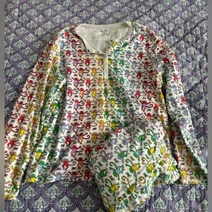 disco monkey roller rabbit pjs